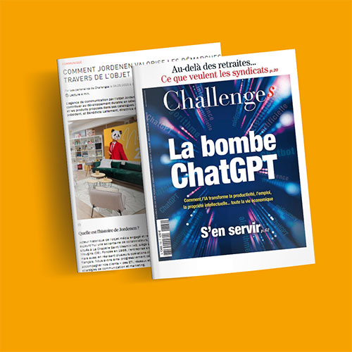 Article qui parle de Jordenen dans Challenges