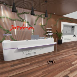 Jordenen vous fait découvrir son concept store premium en 3D pour trouver tous vos cadeaux d'affaires