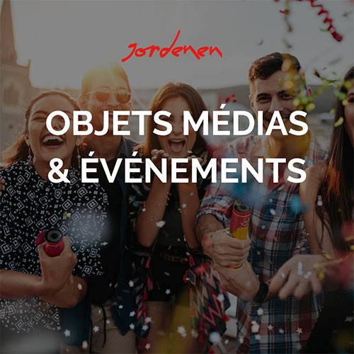 Objets médias et évènements