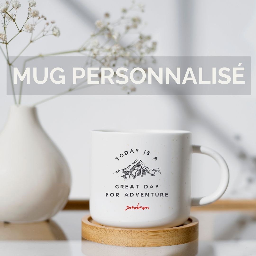 Mug à personnaliser contenant le logo de jordenen